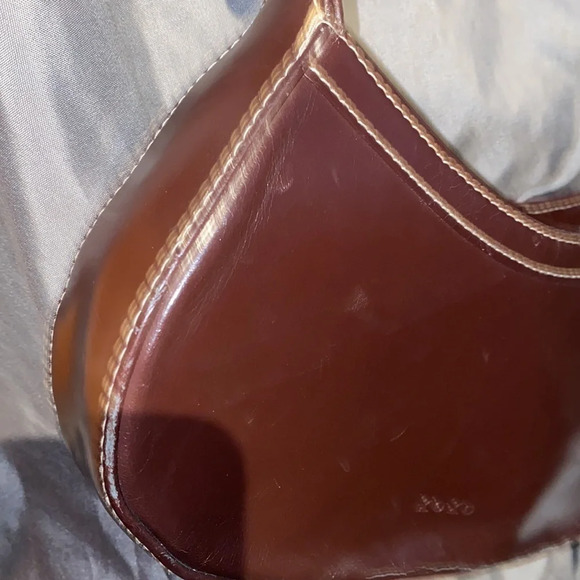 Y2K XOXO brown Banguette  bag - Picture 8 of 12